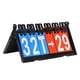 thumbnail image 1 of Marcador de mesa Flip Score Keeper tarjetas de puntuación plegables Flip Score Keeper para tenis equipo deportivo de bádminton, 1 of 8