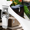 thumbnail image 4 of relayinert 4pcs/set Réglable et Flexible à Angle Droit Porte Hasp Loquet pour une Installation Facile Rouille, 4 of 6