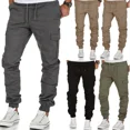 thumbnail image 3 of Mycity® Pantalón Jogger Cargo Jeans Para Hombre Casual, 3 of 3