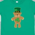 thumbnail image 4 of Inktastic St Patricks Day Irish Teddy Bear Shamrock Boys or Girls Toddler T-Shirt, 4 of 5
