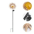 thumbnail image 3 of 1Pc Solar Projection Lamp LED Solar Iron Art Hollow Garden Projector Light, 3 of 8