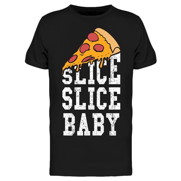 Pizza Slice Baby Tee Men's -Image by Shutterstock Men's T-shirt