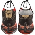 thumbnail image 6 of Poster Berserk Children's One-piece Swimwear Halterneck Swimsuit Summer Beach Girl's Bathing Suits Breathable Beachwear, 6 of 7