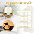 thumbnail image 6 of 2PCS 22.5 Inch  Outdoor Candle Lanterns Vintage Hanging Tower Large Lantern Metal Candle Holder ，With Led Candle For Garden Living Room Indoor Outdoor Parties Weddings Balcony, 6 of 7