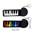 thumbnail image 3 of Pocket Sized Foldable Music Keyboard Rolls up Electronic Piano Light Weight Desktop Practice Instrument Enduring, 3 of 8