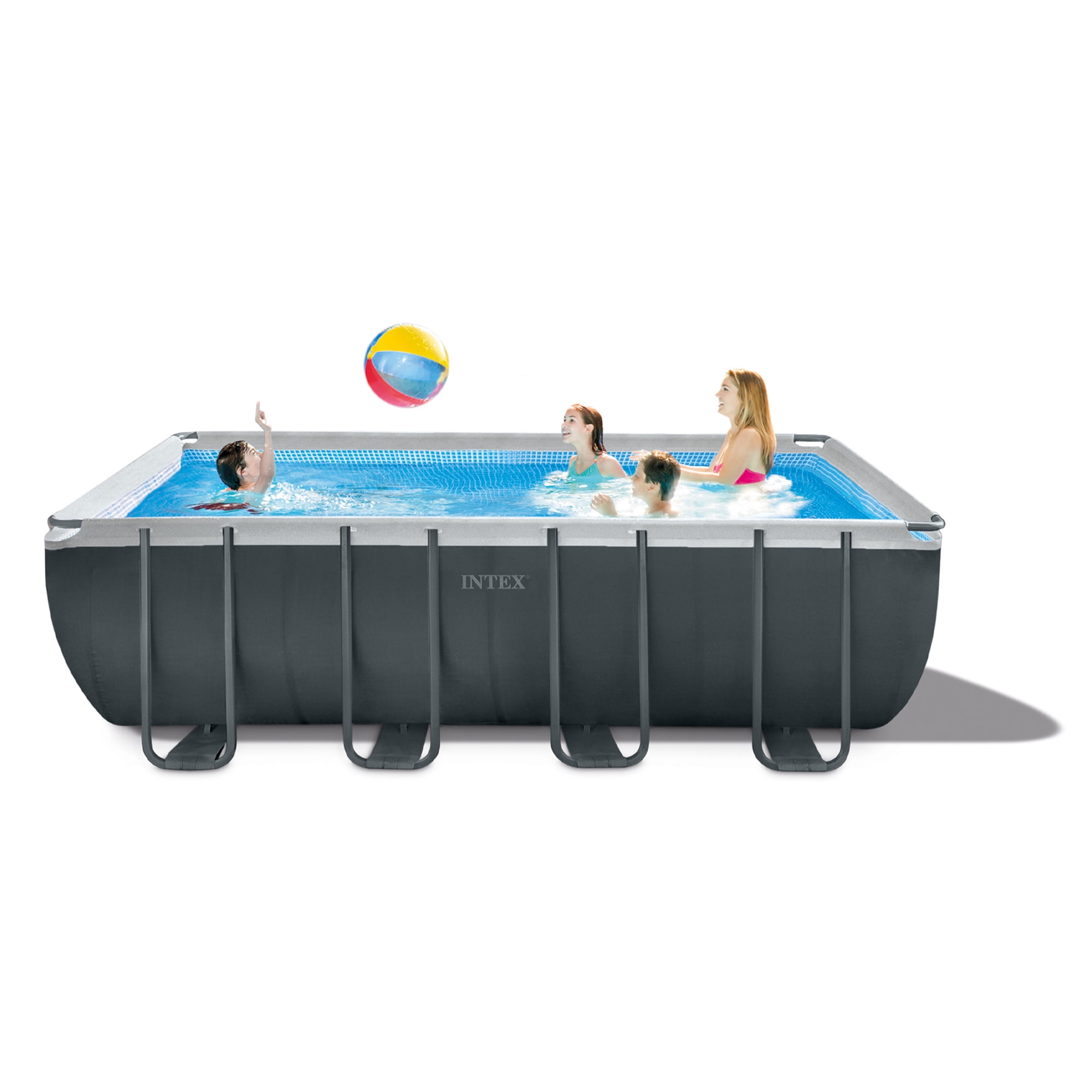 Puron X9x Video - Intex 18ft x 9ft x 52In Ultra XTR Rectangular Frame Swimming Pool Set  w/Pump Filter - Walmart.com