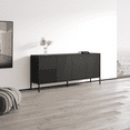 thumbnail image 3 of Meble Furniture Debora 04 Sideboard Black, 3 of 5