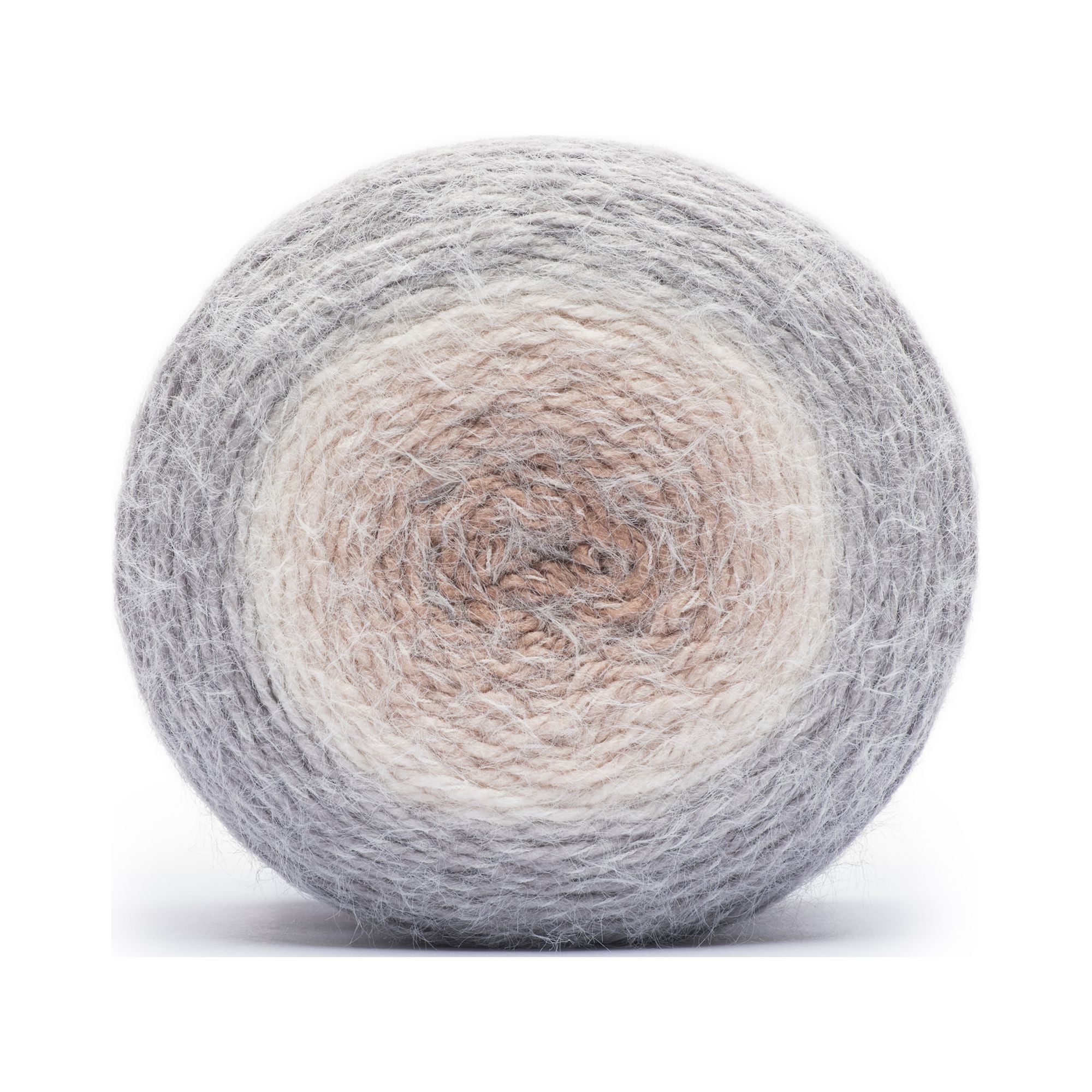 Caron® Colorama Halo™ #5 Bulky Blend Yarn, Tin & Tan 8oz/227g, 481 Yards (2 Pack)