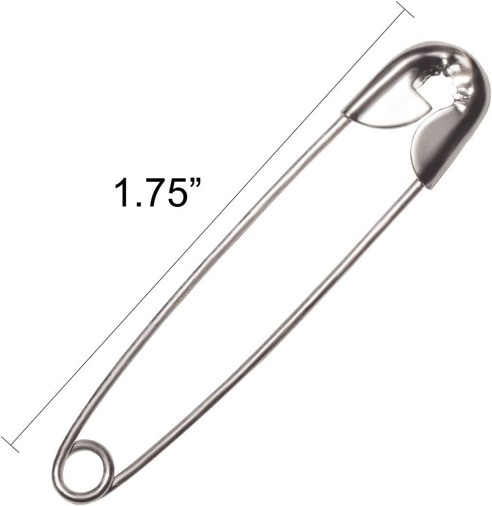 Rehabilitation Advantage Silver Metal Safety Pins 1008 Pack