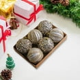 thumbnail image 2 of JLFNYA Mini Christmas Ornaments Clearance,Christmas Balls Ornament,Christmas Balls 6 Pcs Christmas Tree Decorative Ornaments for Christmas Tree Holiday Wreath Decoration, 2 of 5