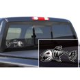 thumbnail image 2 of Skeleton Fish Bones Sticker Car Window Vinyl Sticker Cool Syle Self-adhesive, 2 of 4