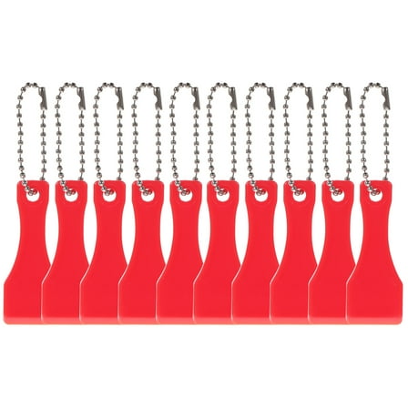 ITSELFER 20 Pcs Portable Plastic Ticket Scratcher Multi-Purpose Scraper for Lottery Tickets and Stickers Lottery Ticket Scratcher Tool