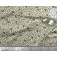 thumbnail image 3 of Soimoi Viscose Chiffon Fabric Anchor Hook Nautical Print Fabric by The Yard 42 Inch Wide, 3 of 3