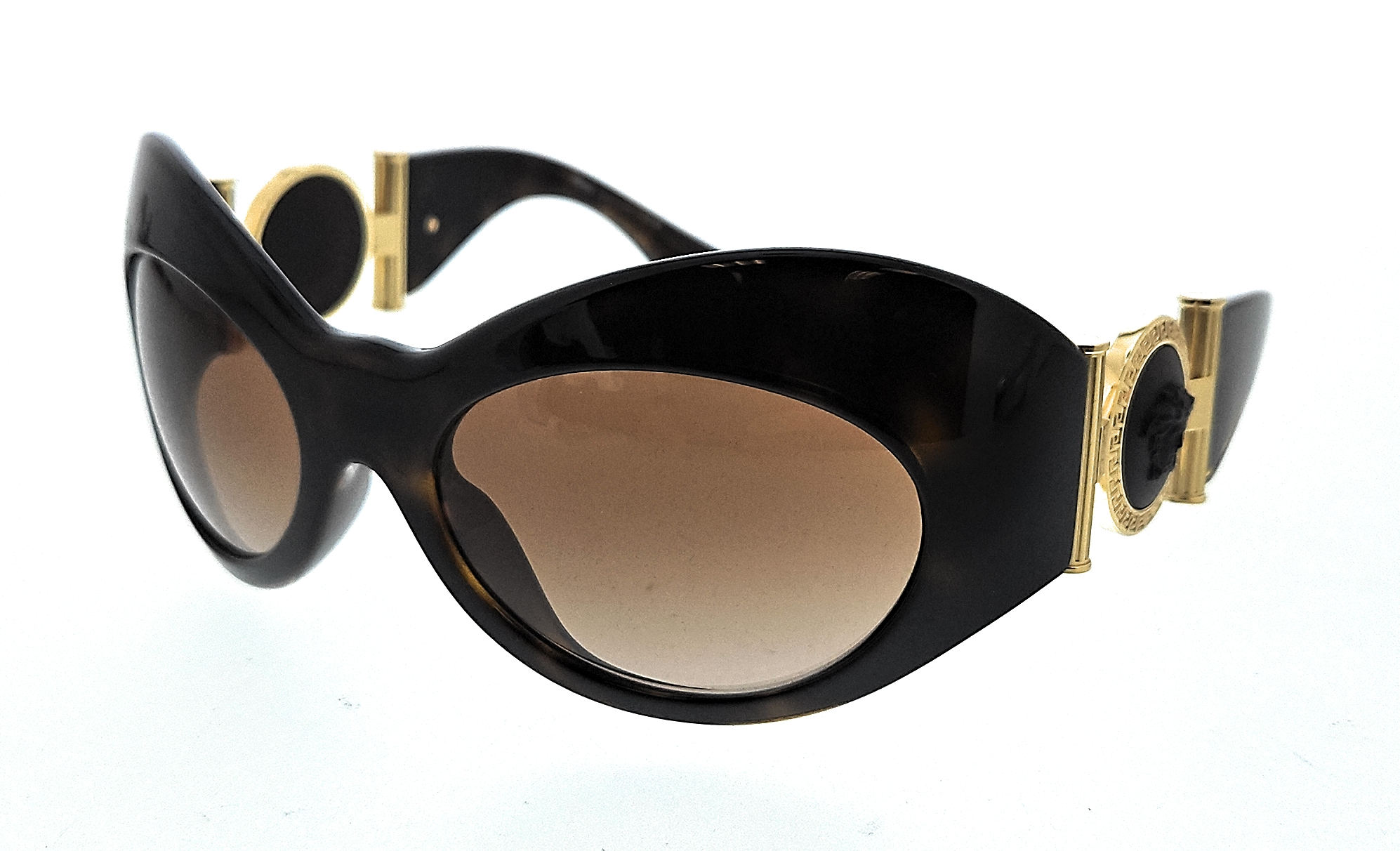 VERSACE VE2277 10026I Turquoise Brown Grad Grey Mir Silver  display picture 2