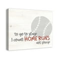 thumbnail image 2 of Creative Products I Count Home Runs 24x20 Canvas Wall Art, 2 of 5