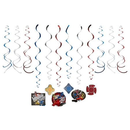 Power Rangers Ninja Steel Hanging Party Decorations
