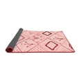 thumbnail image 2 of Ahgly Company Indoor Rectangle Solid Red Modern Area Rugs, 5' x 7', 2 of 4