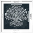 thumbnail image 5 of Art.com Beautiful Vintage Hand Drawn Tree of Life Art Print by transiastock, White Frame Wall Art, 21" x 21", 5 of 5