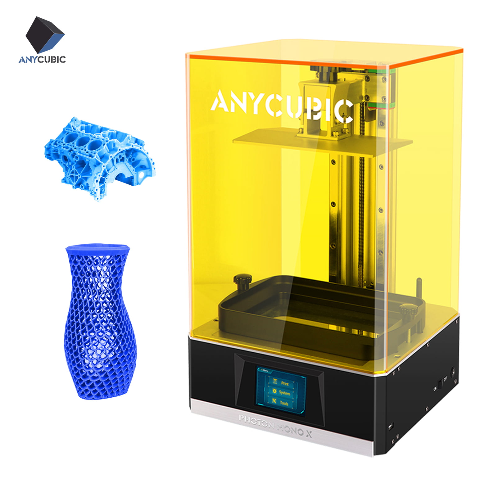 ANYCUBIC Photon 3D Printer High Precision LCD Screen 405nm UV Resin 2K Screen US 