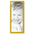 thumbnail image 2 of ArtToFrames 16" x 40" Yellow Picture Frame, 16x40 inch Yellow Wood Poster Frame (WOM-4584),  Pack, 2 of 8