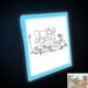 thumbnail image 5 of Rechargeable A4 Tracing LED Copy Board Light Box,Slim Light Pad, USB Power Copy Drawing Board Tracing Light Board For Artists Designing, Animation, Sketching, 5 of 6