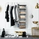 thumbnail image 5 of Organizador de armario Simple Houseware, 5 estantes, para colgar, gris, 5 of 5