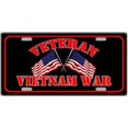 thumbnail image 1 of Veteran Vietnam War Metal License Plate, 1 of 2