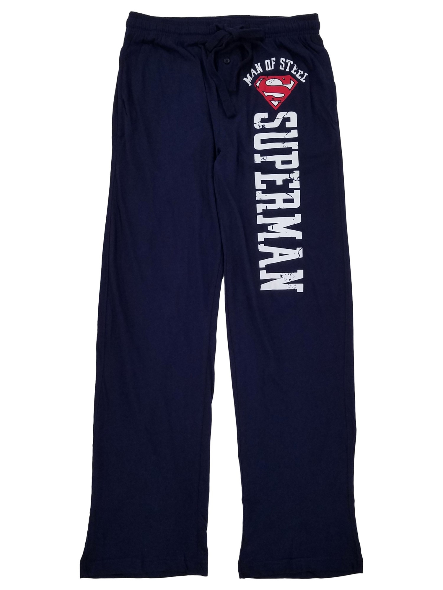 Patch Ironisch Flikkeren Superman Mens Navy Blue Man Of Steel Sleep Pant Lounge Pants Pajama Bottoms  S - Walmart.com