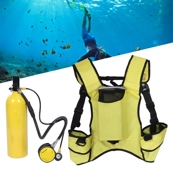Diving , Safe Diving Rebreather 360 Degree Valve Portable with Backpack for Underwater Exploration