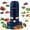 blue, variant on Purepod Produce Cleaner, Mini Portable Washer Equipped with OH-ion Purification Tech, Automatic Cycle Cleaning Function, All-Round Food Cleaner to Process Fruits, Grains, Rice and Raw Meat