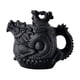 thumbnail image 5 of Tetera de arcilla morada, diseño elegante, hecha a mano, suministros para la ceremonia del té, tetera china. negro, 5 of 9