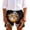 Black, variant on ZACPNCV Kids Swim Trunks Boys Girls Printed Beach Shorts Drawstring Elastic Waist Quick Dry Swimwear with Pockets Summer