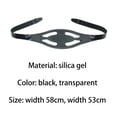 thumbnail image 7 of Walbest Durable Silicone Diving Face Cover Strap Hair Band, Exquisite Comfortable Snorkeling Goggles Strap Gear for Swimming, 7 of 7