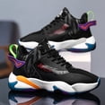 thumbnail image 4 of Low-Top Sneakers - Upper & Sole Basketball Shoes Suitable for Casual/ Wear - Lace-Up Joggers Suitable for Gym, Everyday Use - Unisex Athletic Footwear (No), 4 of 9