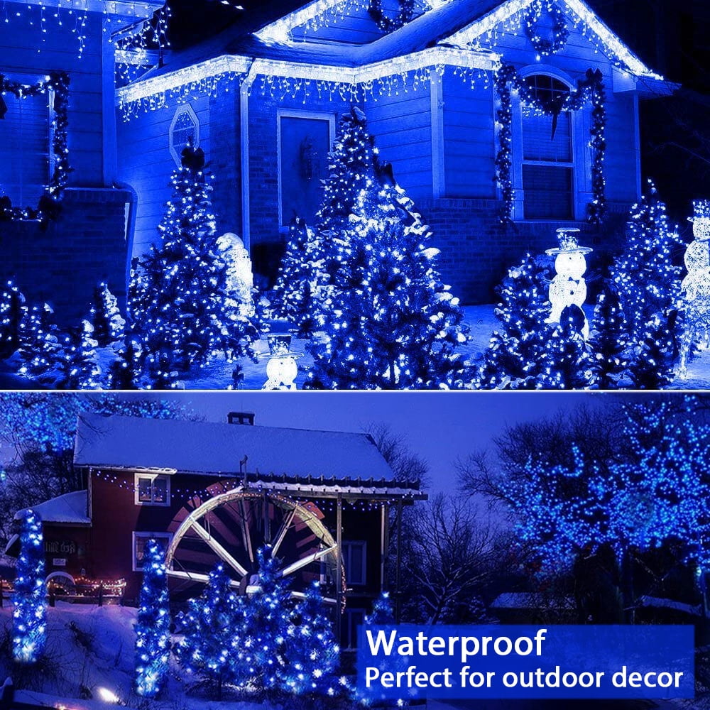 GooingTop Outdoor 30 ft Solar Powered Waterproof LED String Lights (2 Pack)