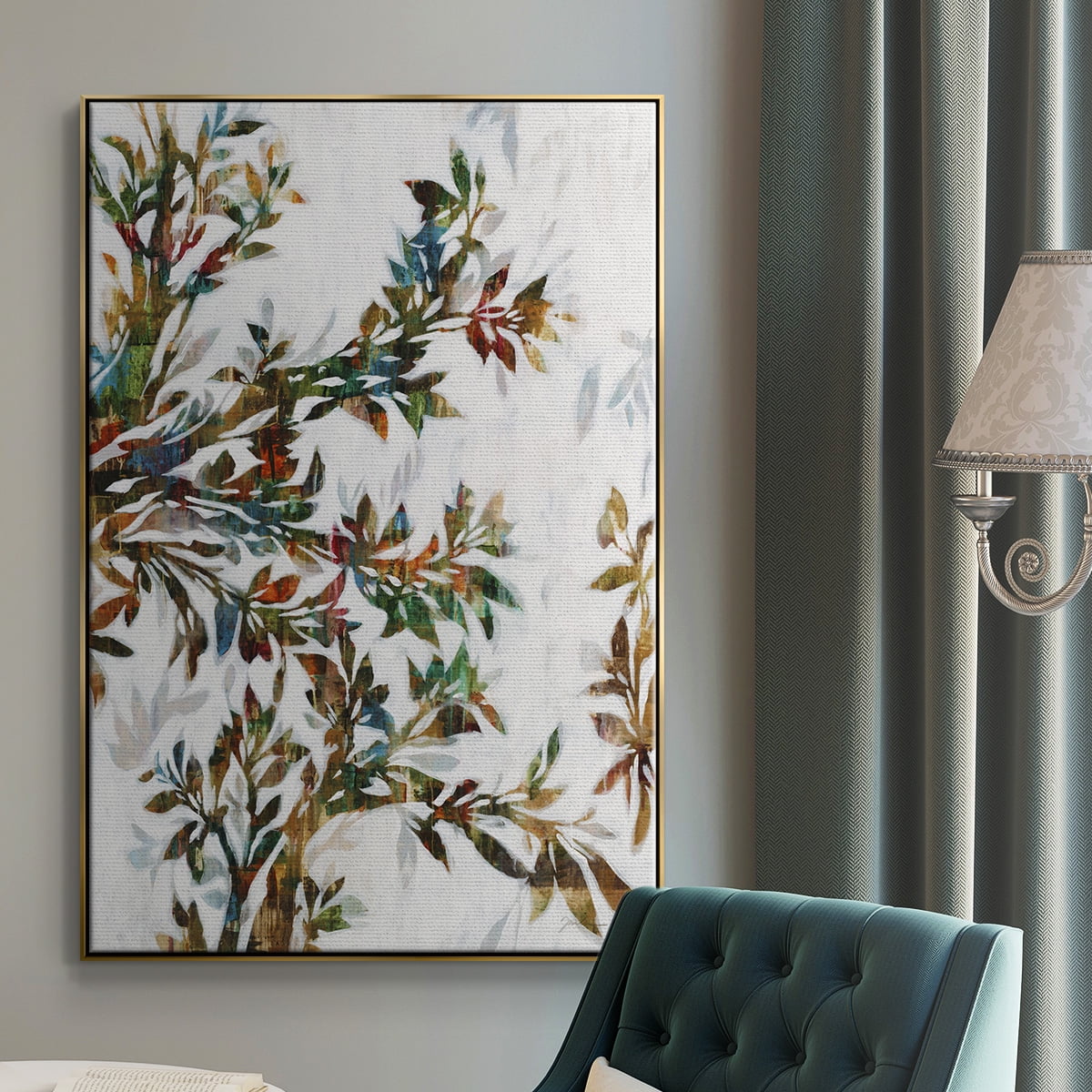 Tree of Life II Framed Premium Gallery Wrapped Canvas - Ready to Hang