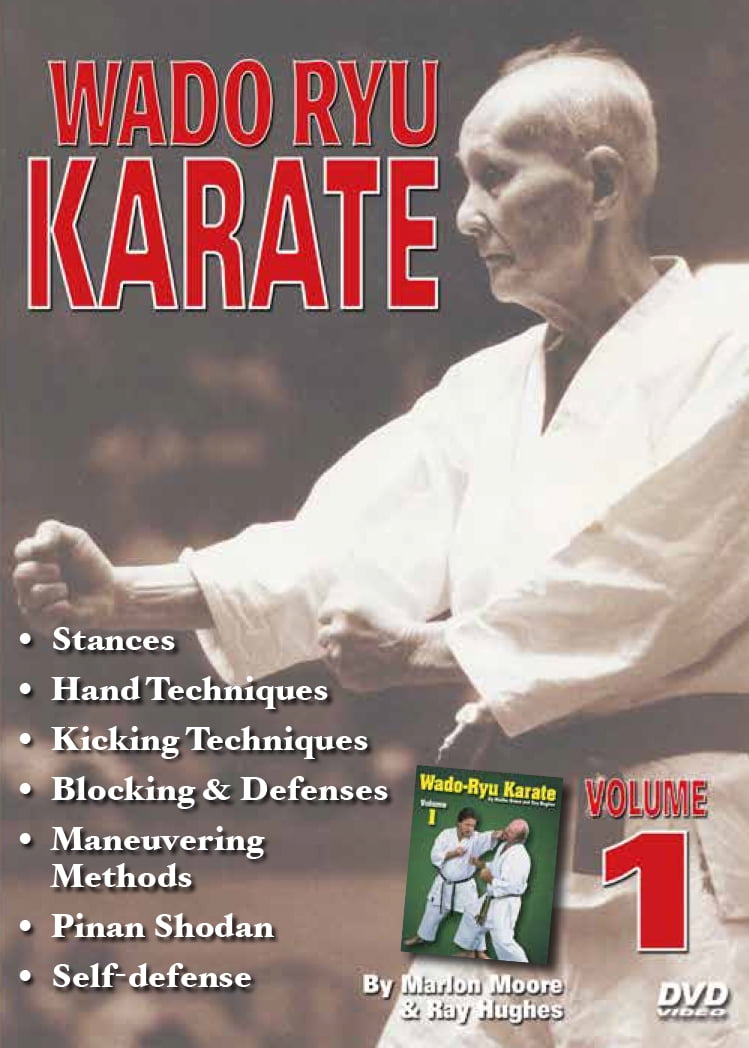 Wada Ryu Wado Ryu Karate #1 DVD Moore & Hughes blocking fluid basics kata self ...