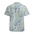 thumbnail image 3 of High Quality Hawaiian Shirts for Men Short Sleeve Aloha Beach Shirt Floral Summer Casual Button Down Shirts Blouses 43VNP5, 3 of 7