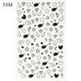 thumbnail image 6 of Joernso Fashion Beauty Nail Art Sticker DIY Decal Mixed Style Manicure Decor Women Gift, 6 of 8