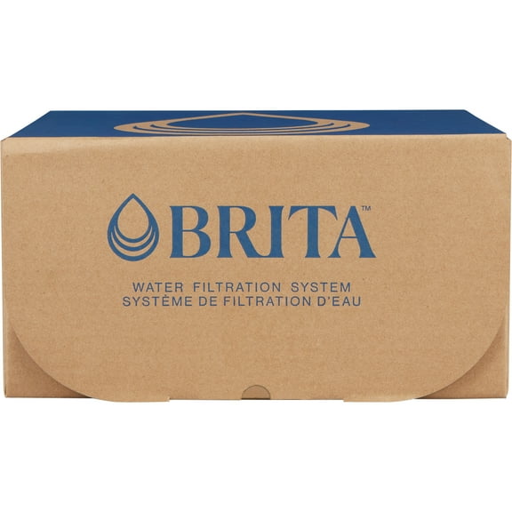 Brita Large 10 Cup Water Filter Pitcher with 1 Standard Filter, BPA Free, Everyday, White