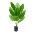thumbnail image 4 of Planta artificial, adorno de regalo en maceta artificial, decoración, planta verde simulada para escritorio, comedor al aire libre, sala de estar 40x70 cm, 4 of 8
