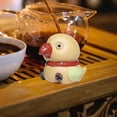 thumbnail image 1 of Mini loro de cerámica para mascotas, figura bonita en miniatura, Adorable decoración de escritorio de 2,5x1,7x2 pulgadas, accesorio para amantes del, 1 of 8