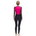 thumbnail image 2 of Jizyo Women's Long Sleeve Dance Unitard Shiny Rhinestone Full Body Suits One Piece Jumpsuits Hot Pink L, 2 of 5