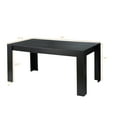 thumbnail image 3 of Giantex Modern Dining Table, Wooden Kitchen Table w/Spacious Desktop, Sturdy Frame, Rectangular Table for Dining Room, Restaurant, 3 of 6