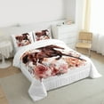 thumbnail image 3 of Castle Fairy 2-Piece Twin Size Comforter Set - Galloping Horse Western Print, 3 of 8