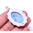 thumbnail image 2 of Blue Opal - Owyhee Fine Art 925 Sterling Silver Pendant 2.11" P_9411_197_13, 2 of 2