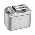 thumbnail image 4 of harayaa Fuel Tank Large Capacity Water Storage Container Metal Jug for Camping Emergency 2L, 4 of 8