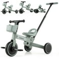 thumbnail image 1 of Tricycle 6-en-1 pour Tout-Petits INFANS, Convertit Draisienne en Tricycle avec Poignée de Poussée et Siège Ajustables, Conversion à Pédales, Roues Arrière Rétractables pour 18 à 60 Mois, 1 of 10