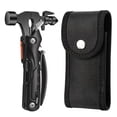 thumbnail image 1 of Multi-Functional 16-In-1 Hammer (Black), Outdoor Multifunctional Stainless Combination Pliers Hammer Camping Multi Tool with Flashlight and Nail Puller, Multi-Tool Pliers *1, 1 of 6
