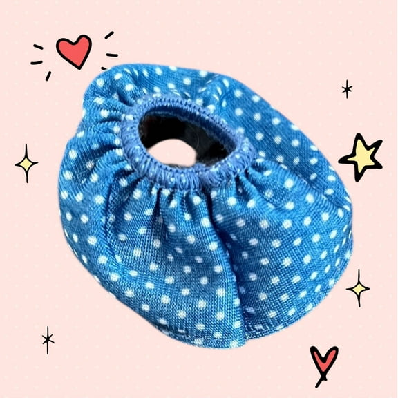 Lol Surprise doll OMG Bartz Blue White Polka Dots Patriotic July 4th Skirt Doll Clothing Tutu